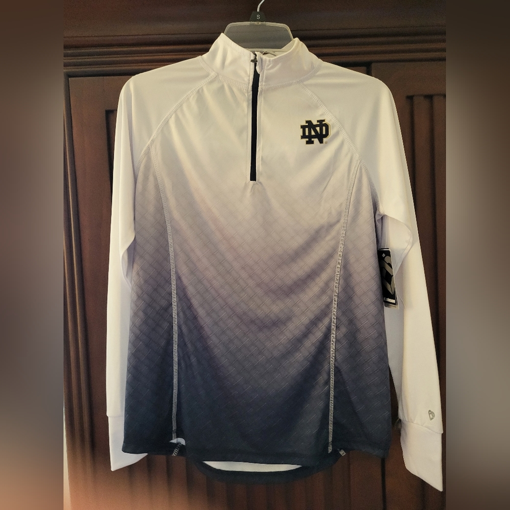 Women's Notre Dame 1/4 zip pullover